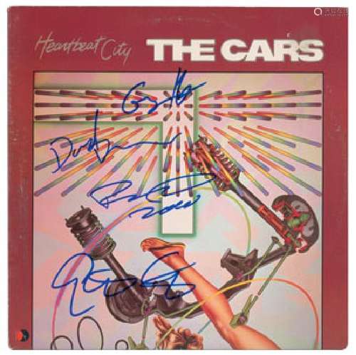 The Cars Signed Album