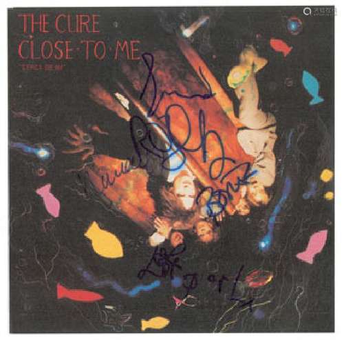 The Cure Signed 45 RPM Record