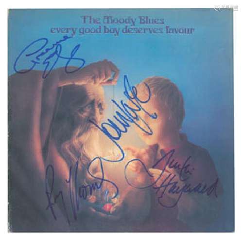 The Moody Blues Signed Album