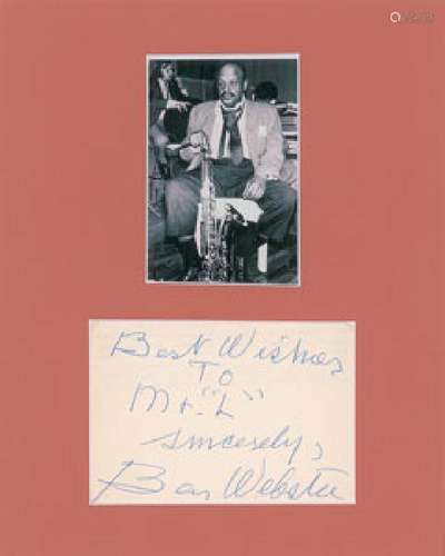 Ben Webster Signature