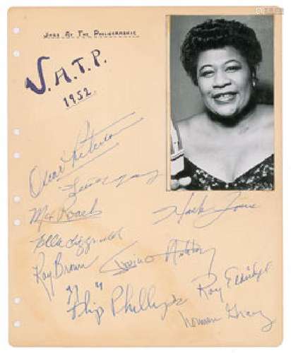 Jazz at the Philharmonic Signatures