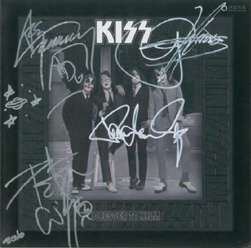 KISS Signed Album