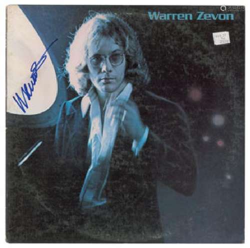 Warren Zevon Signed Album