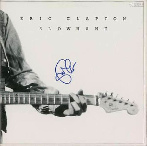 Eric Clapton Signed 'Slowhand' Album