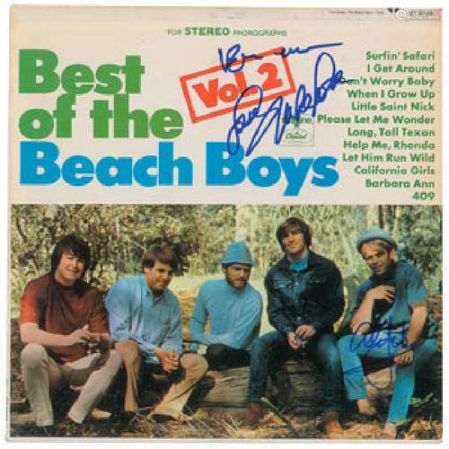 The Beach Boys Signed Album