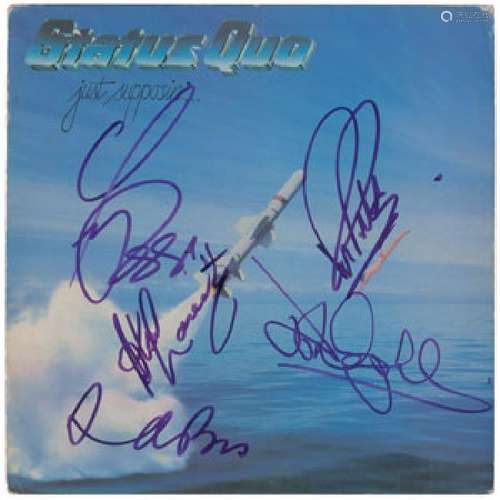 Status Quo Signed Album