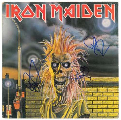 Iron Maiden Signed Album