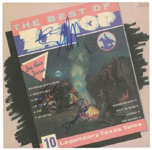 ZZ Top Signed Album