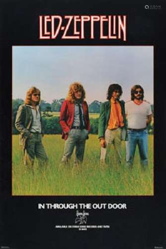 Led Zeppelin 'In Through the Out Door' Promo Poster