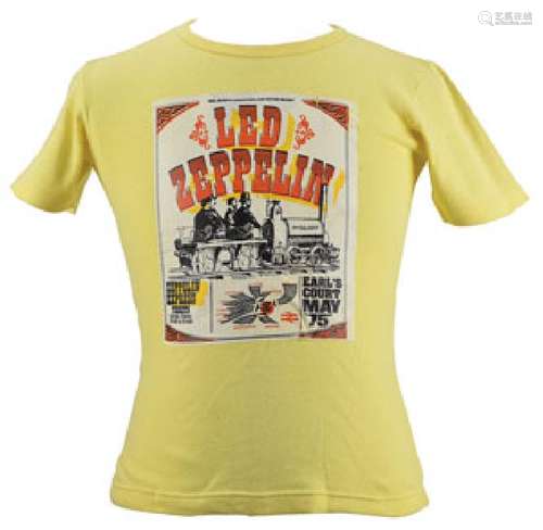 Led Zeppelin 1975 Earl's Court T-shirt