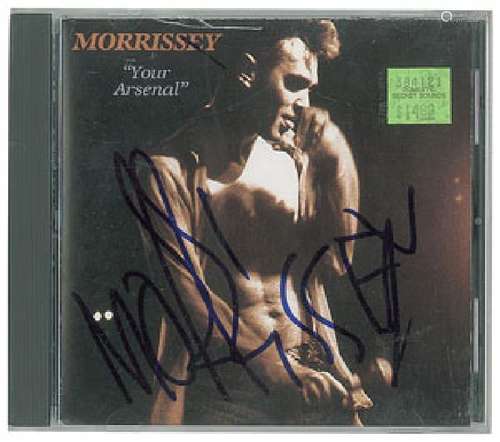 Morrissey Signed CD