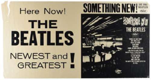 Beatles 'Something New' Poster