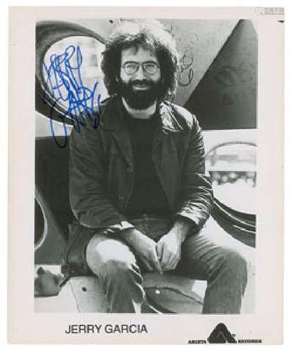 Jerry Garcia Signed Photograph