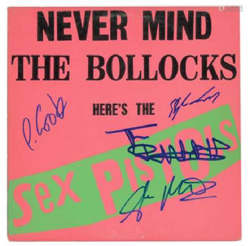 The Sex Pistols Signed Album