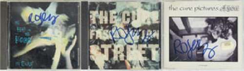 The Cure: Robert Smith Signed CDs