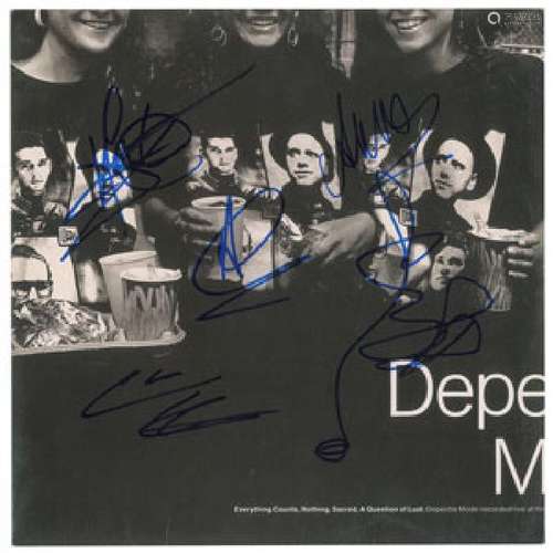 Depeche Mode Signed Album