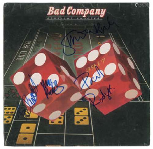 Bad Company Signed Album