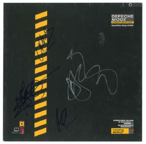 Depeche Mode Signed Album