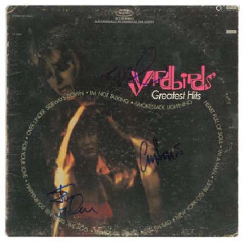 The Yardbirds Signed Album