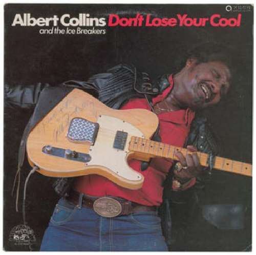 Albert Collins Signed Album