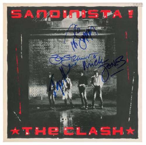 The Clash Signed Album