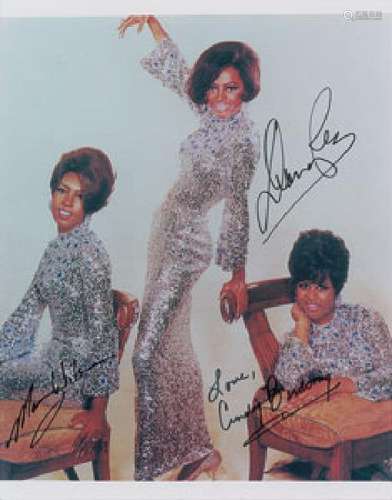 The Supremes Oversized Signed Photograph