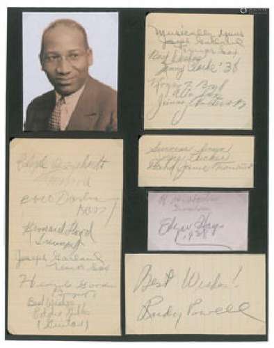 Edgar Hayes Orchestra Signatures