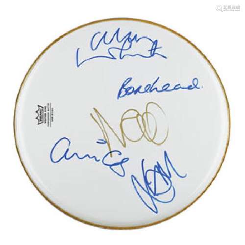 Oasis Signed Drum Head