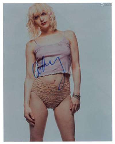 Courtney Love Signed Photograph