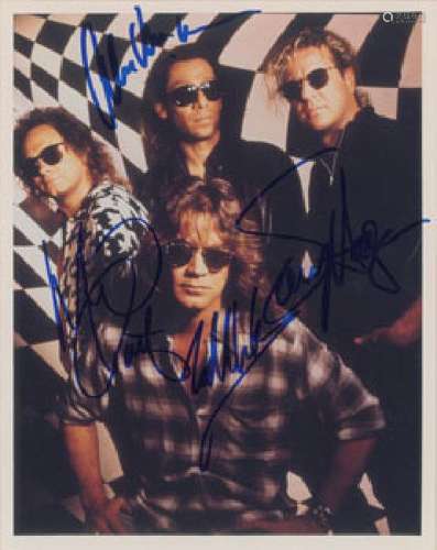 Van Halen Signed Photograph