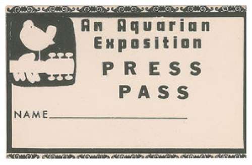 Woodstock Press Pass