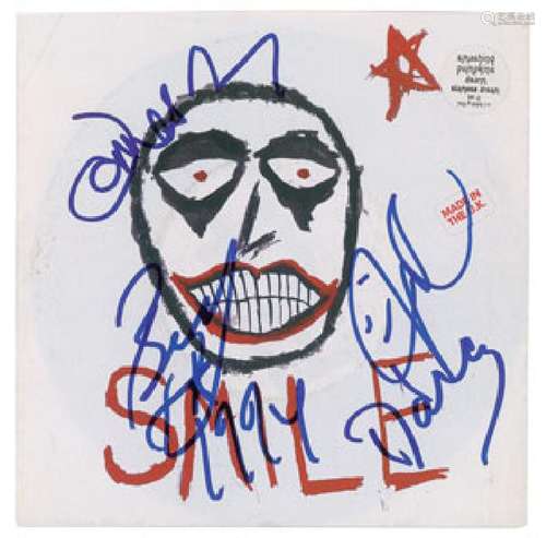 Smashing Pumpkins Signed 45 RPM Record