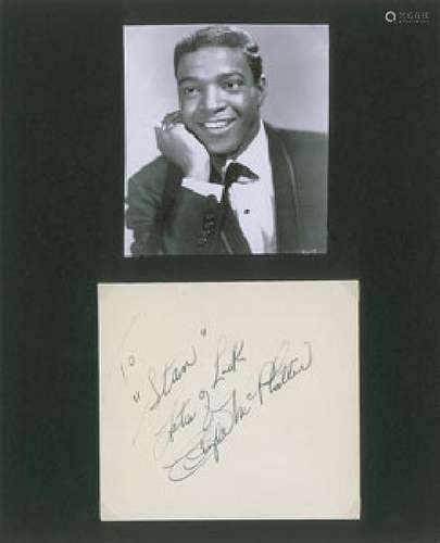 Clyde McPhatter Signature