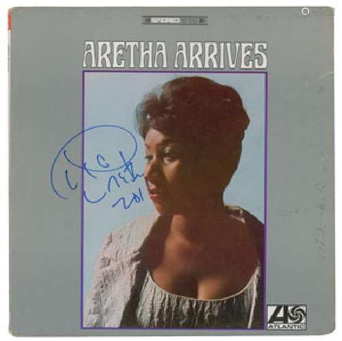 Aretha Franklin Signed Album