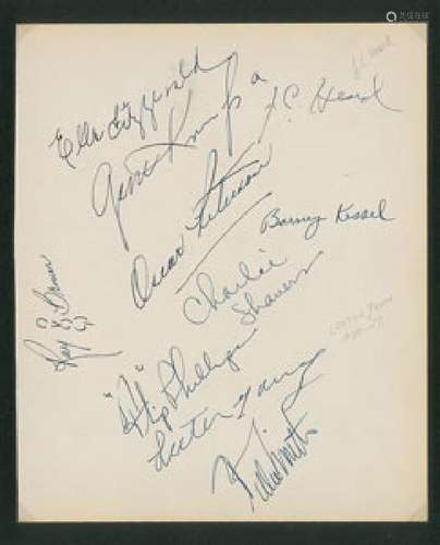 Jazz at the Philharmonic Signatures