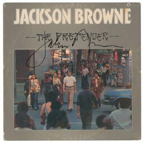 Jackson Browne Signed Album