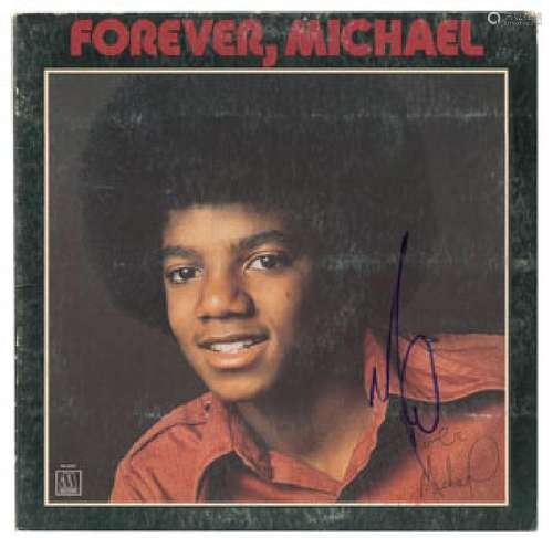 Michael Jackson Signed Album