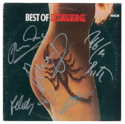 Scorpions Signed Album