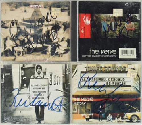 The Verve: Richard Ashcroft Signed CDs