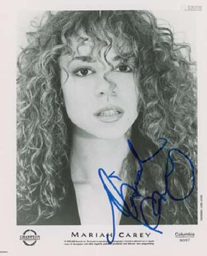 Mariah Carey Signed Photograph