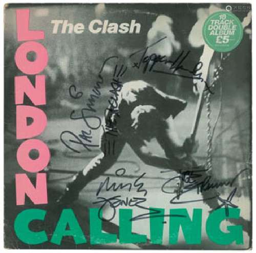 The Clash Signed Album