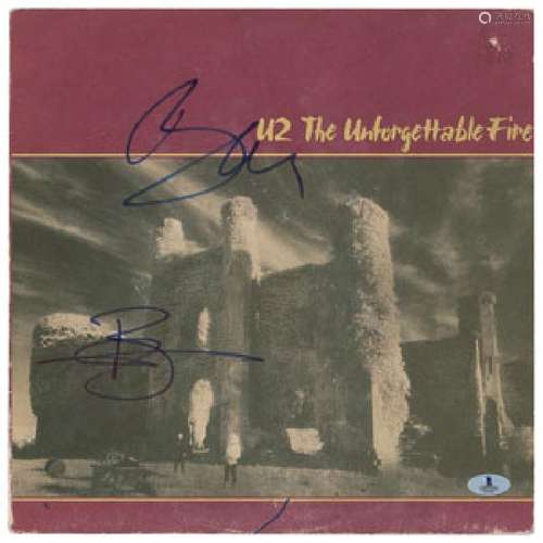 U2: Bono and Brian Eno Signed Album