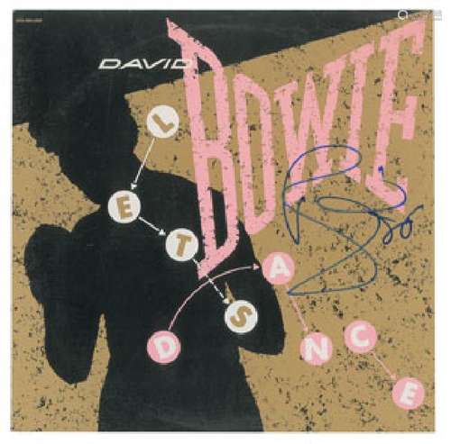 David Bowie Signed Album