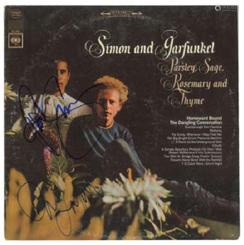 Simon and Garfunkel Signed Album