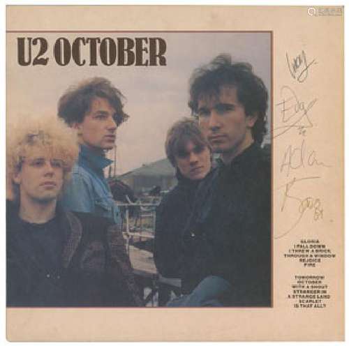 U2 Signed Album