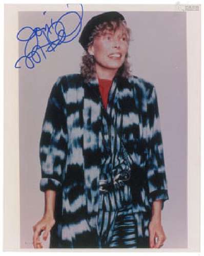 Joni Mitchell Signed Photograph