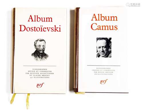 2 albums de la Pléiade: -Album Dostoïevski éd. RNF 1975 -Album Camus éd NRF 1982 [...]