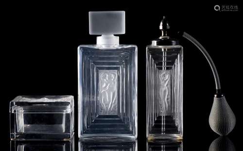 Maison Lalique, d’après un modèle de René LALIQUE (1860-1945), service de [...]