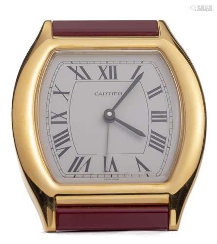 Cartier, pendulette réveil 