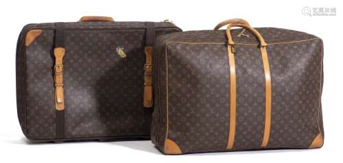 Louis Vuitton, ensemble de deux valises comprenant : - 1 valise 